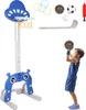Izrielar 4 in 1 Kinder Basketballkorb Set Produktbild-Vorschau 9