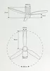 WIND CALM LINE - Leiser Deckenventilator 40W Ø132 cm 100% Produktbild-Vorschau 7
