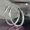Creole 15mm Drahtcreole mit Steckverschluss glänzend Silber Produktbild-Vorschau 2
