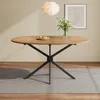 Stół do jadalni Sweiko, L120xW80xH75.5cm, nowoczesny stół Podgląd zdjęcia produktu 3