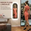 HOMCOM Grand miroir mural 120 x 40 cm avec éclairage LED Voir les images du produit 3