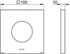 KEUCO 59551370092 Wandrosette IXMO 59551 Produktbild-Vorschau 2