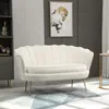 HOMCOM 2 Sitzer Sofa, Couch, gepolsterter Polstersofa, Produktbild-Vorschau 2