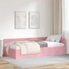 vidaXL Struttura letto ad angolo con testiera rosa 90 cm x Anteprima dell’immagine prodotto 2