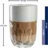 LEONARDO Sklenice na Latte Macchiato DROPS 380 ml - 2. Voir les images du produit 4
