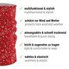 Schlauchschal Bandana rot Produktbild-Vorschau 4