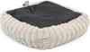 A close-up, slightly angled view of the underside of a dog bed. Produktbild-Vorschau