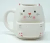 Katze Kaffeebecher mit Keksfach Produktbild-Vorschau 8