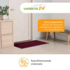 Schmutzfangmatte - Sauberlaufmatte rot-schwarz meliert 60 x Produktbild-Vorschau 4
