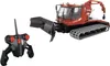 A red remote-controlled snow groomer toy and its remote control are shown against a white background. Anteprima dell’immagine prodotto