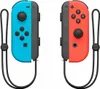 Two Nintendo Switch Joy-Con controllers, one blue and one red, with attached wrist straps, displayed against a white background. Produktbild-Vorschau