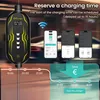 Junsun Czarna Przenośna ładowarka APP/WIFI EV 3.5KW 6-16A Podgląd zdjęcia produktu 7
