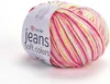 Garn JEANS Soft Colors – 50 g, 140 m – Rosa, Gelb Produktbild-Vorschau 2