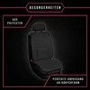 Autositzbezüge Universal Sitzauflage Matte PKW Schwarz Produktbild-Vorschau 2