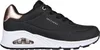 Skechers Uno - Golden Air  Sneakers Laag - Zwart - Maat 42 Voir les images du produit 13