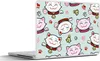 MuchoWow® Laptop Aufkleber Sticker Cover Katze - Haustiere Produktbild-Vorschau 1