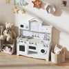 AIYAPLAY Kinderkooktoestel, speelkeuken met oven, spoelbak, Productafbeelding-voorbeeld 2