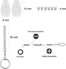 20 Paare Brillen Nasenpads Silikon Rutschfeste Brillenpads Produktbild-Vorschau 4