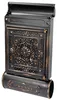 HMF 512-20 Briefkasten Antik mit Zeitungsfach, Vintage Produktbild-Vorschau 3