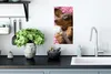MuchoWow® Poster Ein Dackelwelpe auf einer rosa Decke 20x40 Produktbild-Vorschau 3