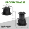 Plattenlager PRO mit Gefälleausgleich bis zu 7% für Produktbild-Vorschau 2