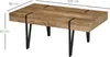 HOMCOM Table Basse rectangulaire Style Industriel piètement Voir les images du produit 5