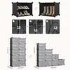 Schuhregal Schuhschrank mit Tür, Staub- und Produktbild-Vorschau 5