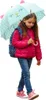 Kinder Regenschirm 3D mit Tiermotiv Katze Transparent Produktbild-Vorschau 2