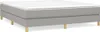 vidaXL Box spring bed frame light grey 160x200 cm fabric Náhled obrázku produktu 1