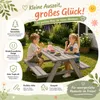 HAGO24 Kindersitzgruppe Sitzset Kinderbank Picknicktisch Produktbild-Vorschau 4