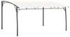 vidaXL Garten-Sonnenschutz 4x3x2,55 m Cremeweiß Produktbild-Vorschau 6