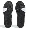 The image shows the bottom view of two Adidas Hoops 3.0 Mid WTR sneakers. Anteprima dell’immagine prodotto