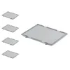 SparSet 5x Scharnierdeckel für Eurobehälter | BxT 30x40cm | Produktbild-Vorschau 4