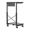 Carrello portacomputer con ripiano, 80 kg max, altezza Anteprima dell’immagine prodotto 2