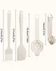 4-teiliges Backwerkzeug-Set Silikon-Teigschaber, Backpinsel Produktbild-Vorschau 2