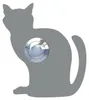 Türklingel Katze ''Luna'' in Grau Metallic Produktbild-Vorschau 1