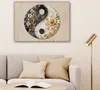 MuchoWow© Leinwandbilder 80x60 cm - Motiv: Yin Yang, Produktbild-Vorschau 6