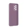 A purple phone case shown from the back and side. Produktbild-Vorschau