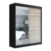 Schwebetürenschrank Kleiderschrank GAP 180 cm Schrank Produktbild-Vorschau 2