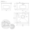 ML-Design Küchenspüle mit Ab- und Überlaufgarnitur, Silber, Produktbild-Vorschau 6