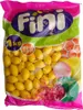 Bubble Gum Kugeln in Zitronen Optik mit Brausepulver Produktbild-Vorschau 3