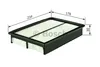 Luftfilter BOSCH F 026 400 127 für HYUNDAI i10 (PA) Produktbild-Vorschau 18
