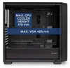 UNYKAch UK121804, Midi Tower, PC, Schwarz, Holz, ATX, EATX, Produktbild-Vorschau 6