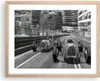 Gerahmtes Poster - Rahmen in heller Eiche - Formel 1 Retro Produktbild-Vorschau 1