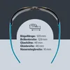 Uvex sportstyle 204 Sportbrille, blue/blue, one size Produktbild-Vorschau 4