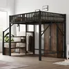 Lit mezzanine métallique Fortuna Lai 140 × 200 cm Avec un Voir les images du produit 3