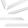 Zierlijsten, set van 2, wit - 40x40 cm + 40x100 cm - Productafbeelding-voorbeeld 2