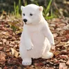 Figurine de jardin décorative ours polaire 11 x 11 x 19 cm Voir les images du produit 1
