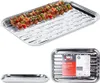 Perforierte Edelstahl-Grillplatte für Fleisch, Fisch, Produktbild-Vorschau 9