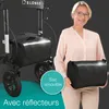 ELONEO Déambulateur pliable avec siège, déambulateur Voir les images du produit 2